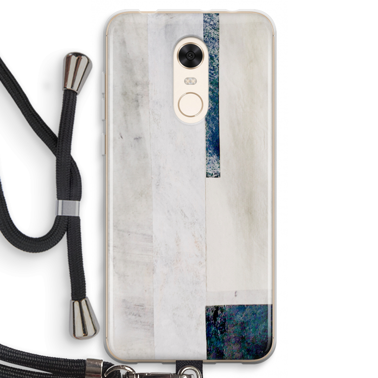 Meet you there: Xiaomi Redmi 5 Transparant Hoesje met koord