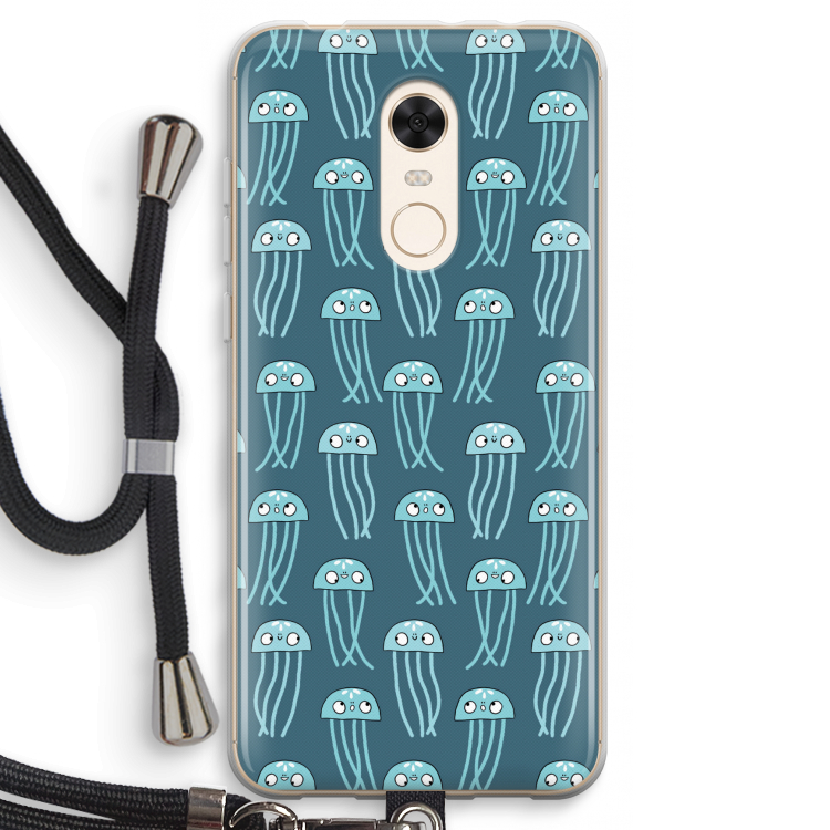Kwallie: Xiaomi Redmi 5 Transparant Hoesje met koord