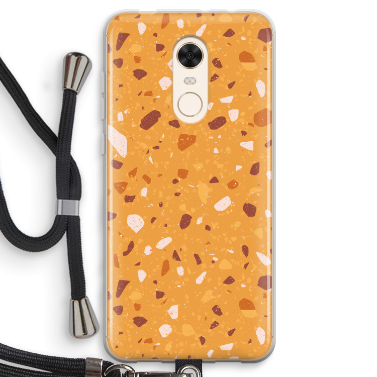 Terrazzo N°24: Xiaomi Redmi 5 Transparant Hoesje met koord