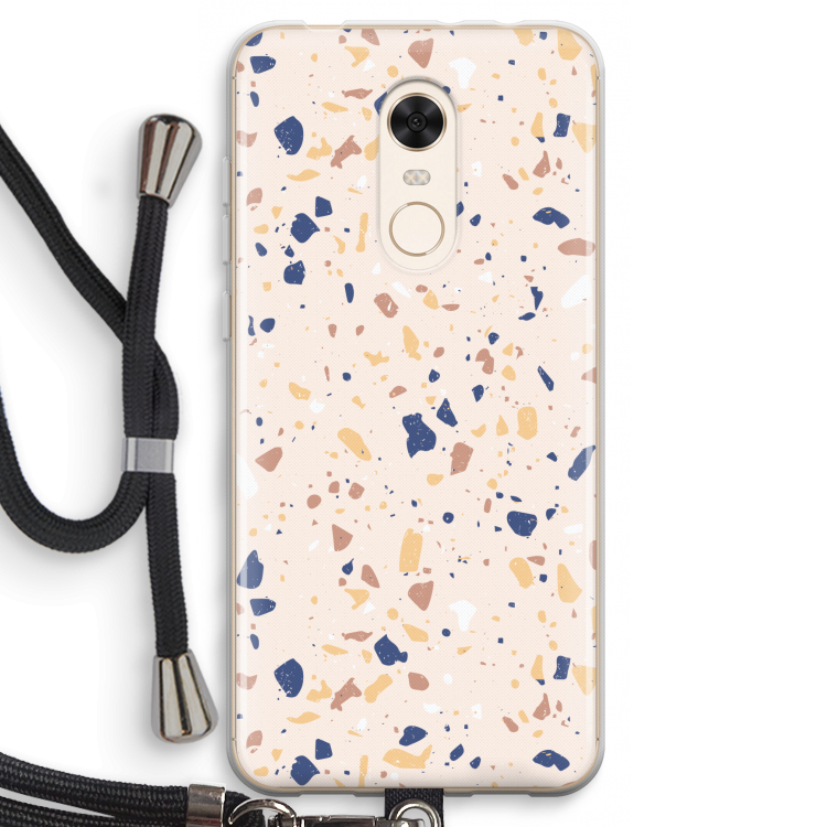 Terrazzo N°23: Xiaomi Redmi 5 Transparant Hoesje met koord