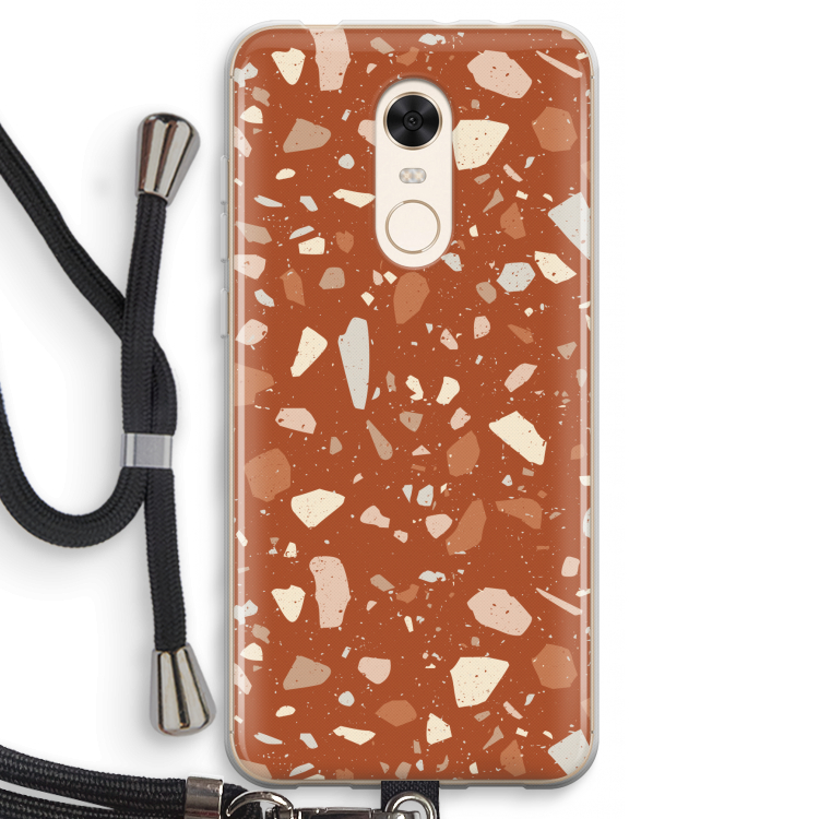 Terrazzo N°22: Xiaomi Redmi 5 Transparant Hoesje met koord