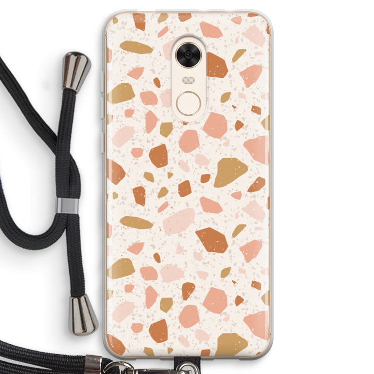 Terrazzo N°18: Xiaomi Redmi 5 Transparant Hoesje met koord