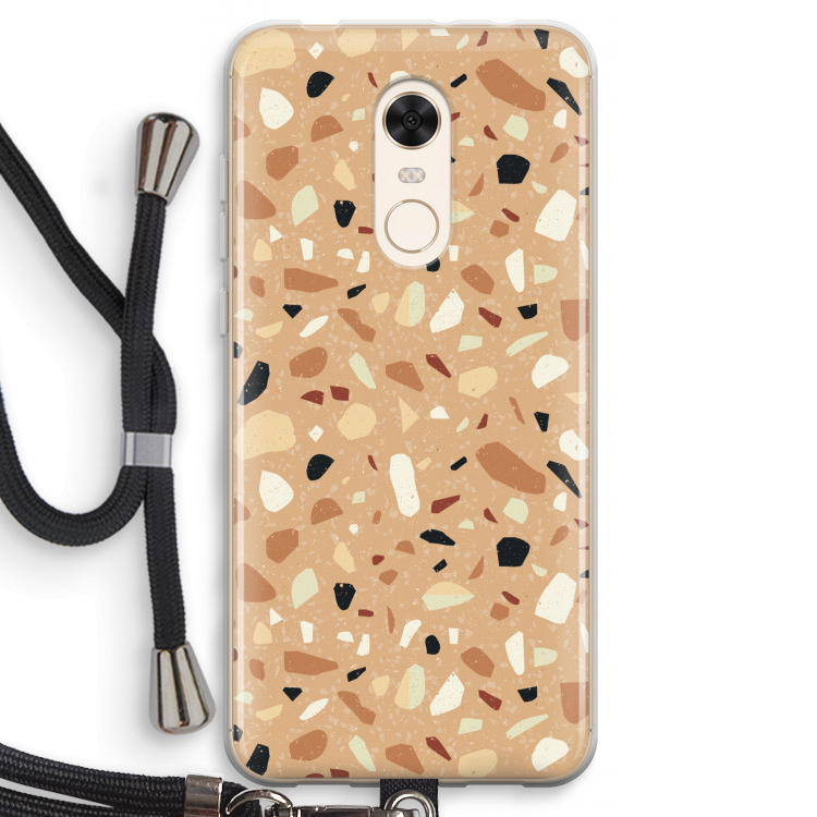 Terrazzo N°17: Xiaomi Redmi 5 Transparant Hoesje met koord