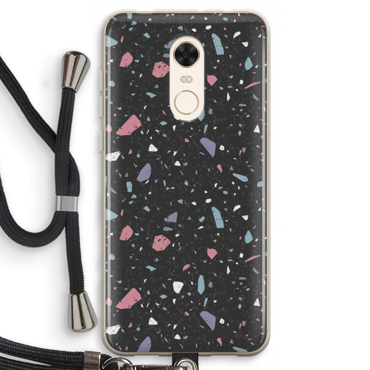 Terrazzo N°16: Xiaomi Redmi 5 Transparant Hoesje met koord