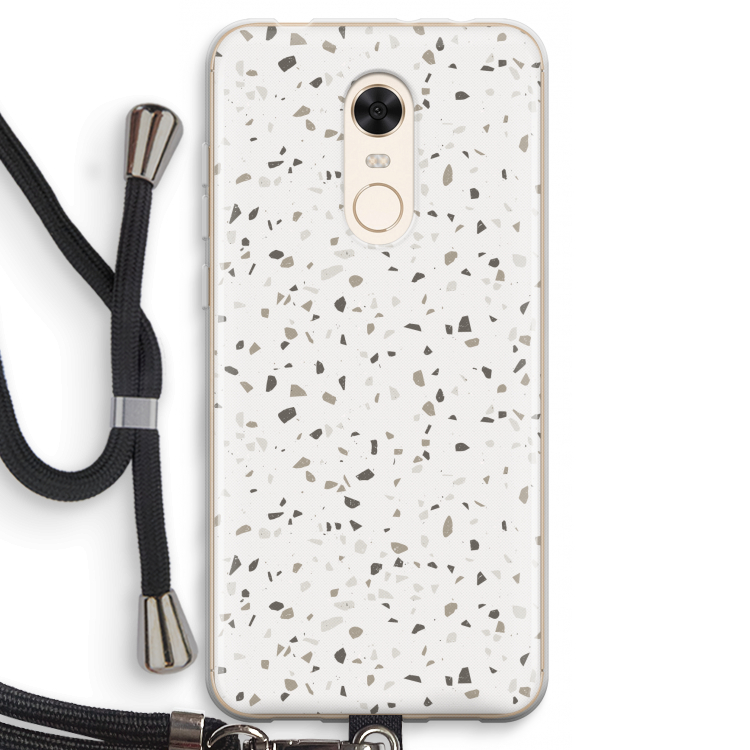 Terrazzo N°14: Xiaomi Redmi 5 Transparant Hoesje met koord