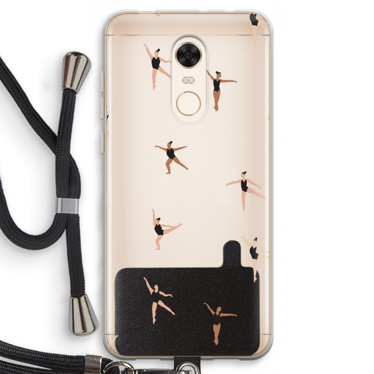 Dancing #1: Xiaomi Redmi 5 Transparant Hoesje met koord