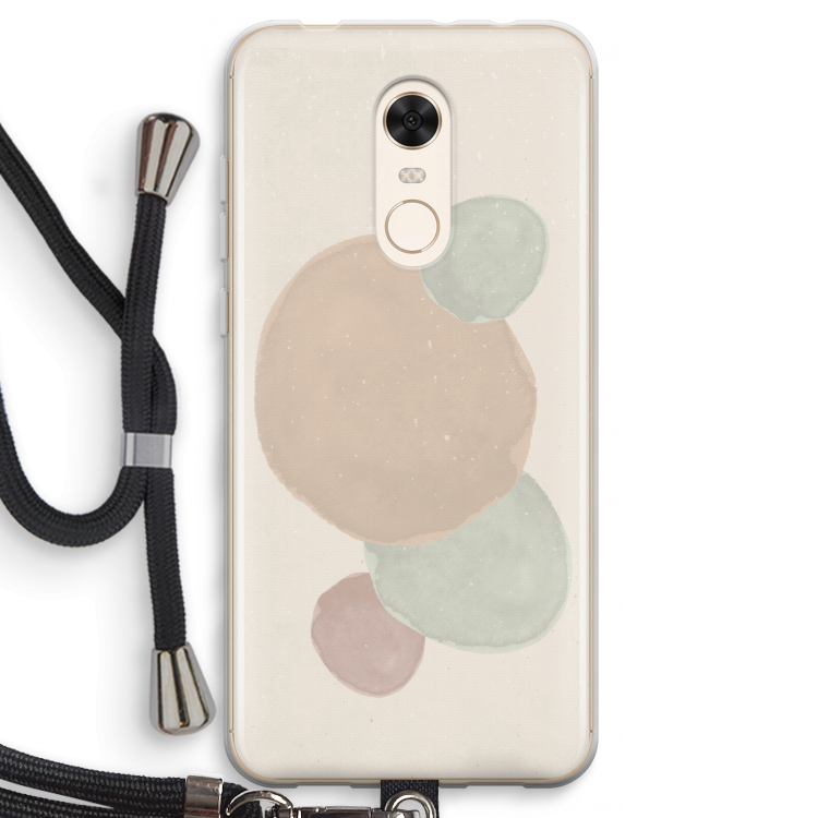 Geo #9: Xiaomi Redmi 5 Transparant Hoesje met koord