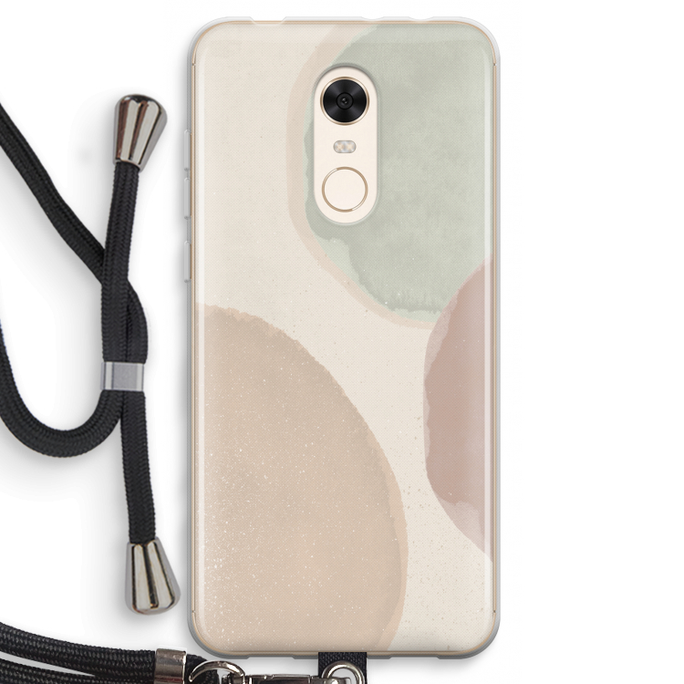 Geo #8: Xiaomi Redmi 5 Transparant Hoesje met koord