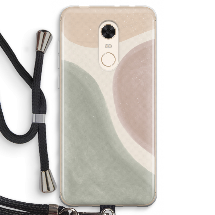Geo #6: Xiaomi Redmi 5 Transparant Hoesje met koord