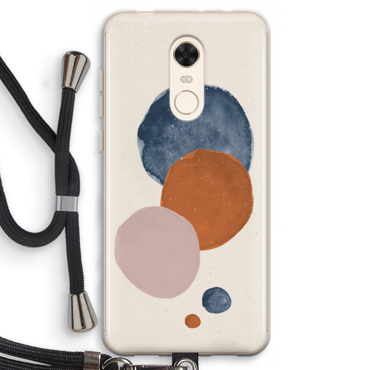 Geo #4: Xiaomi Redmi 5 Transparant Hoesje met koord
