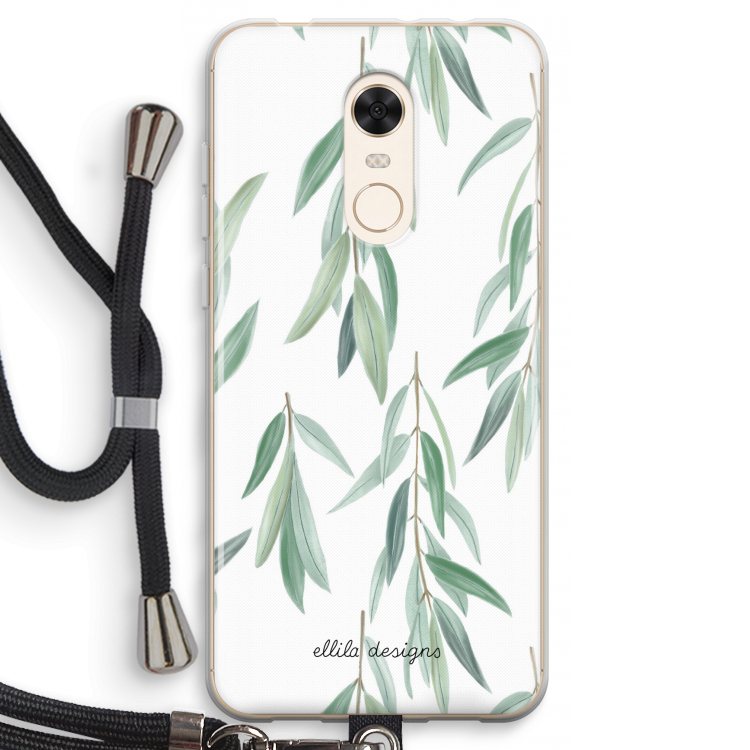 Branch up your life: Xiaomi Redmi 5 Transparant Hoesje met koord
