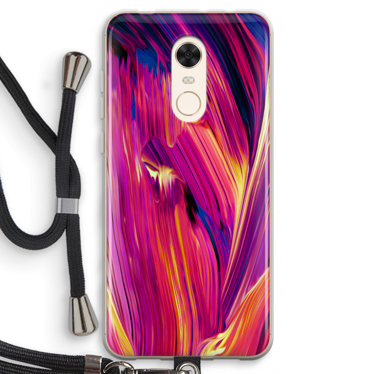 Phoenix: Xiaomi Redmi 5 Transparant Hoesje met koord