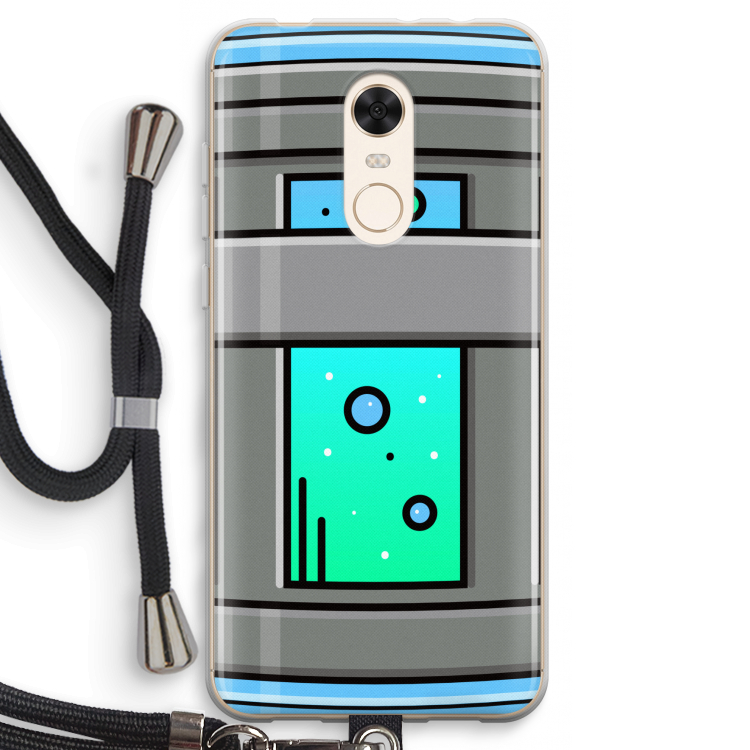 Chug Bottle: Xiaomi Redmi 5 Transparant Hoesje met koord