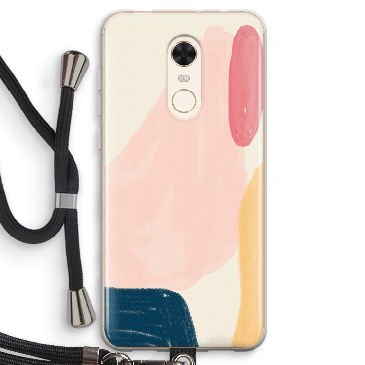 Saturday Flow: Xiaomi Redmi 5 Transparant Hoesje met koord
