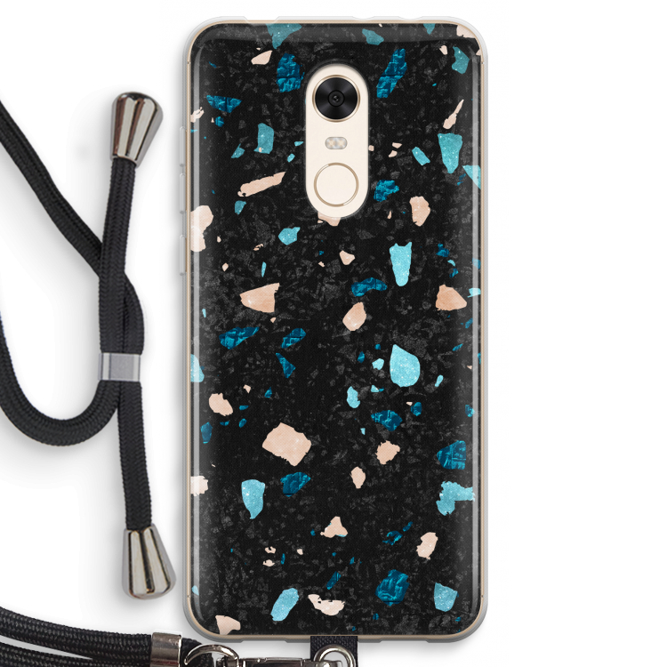 Terrazzo N°11: Xiaomi Redmi 5 Transparant Hoesje met koord