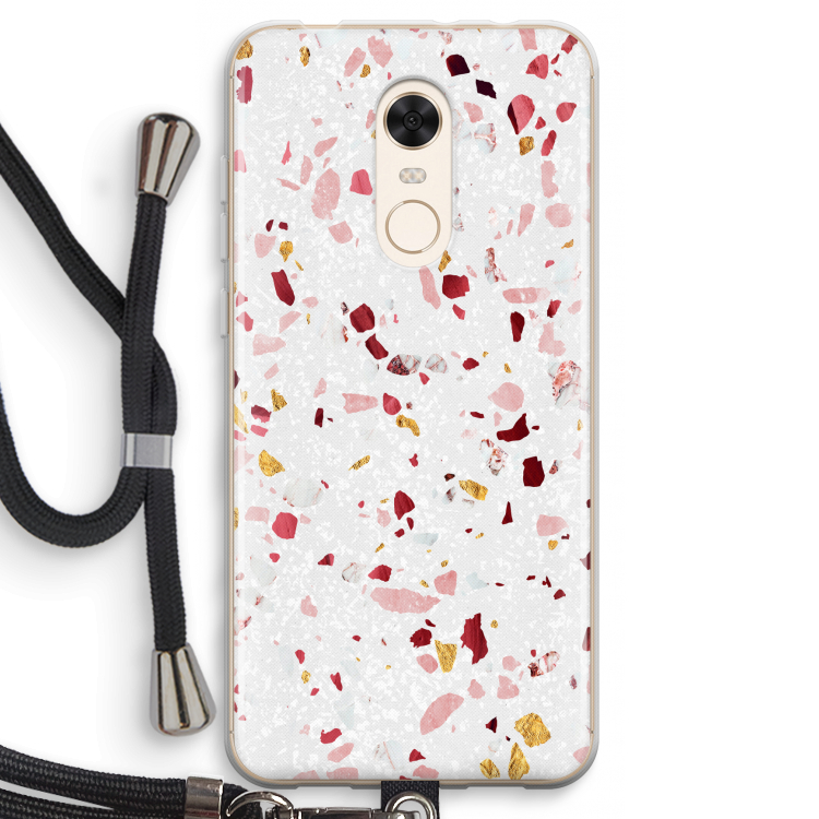 Terrazzo N°9: Xiaomi Redmi 5 Transparant Hoesje met koord