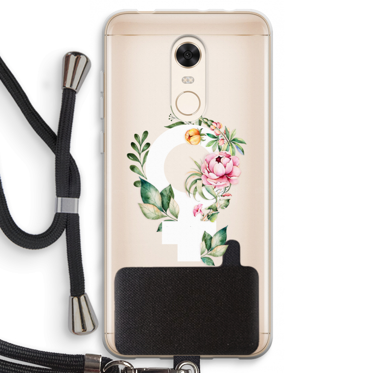 Venus: Xiaomi Redmi 5 Transparant Hoesje met koord