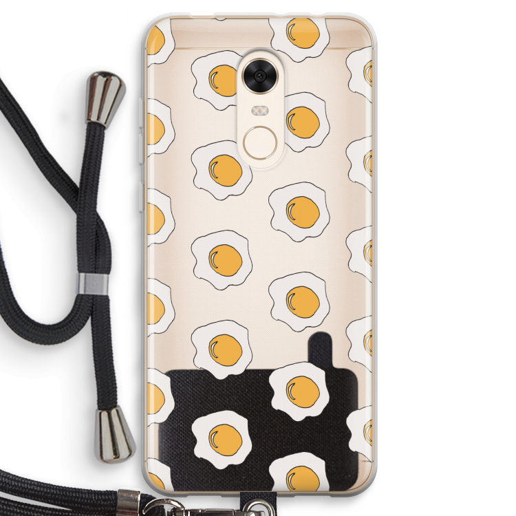 Bacon to my eggs #1: Xiaomi Redmi 5 Transparant Hoesje met koord