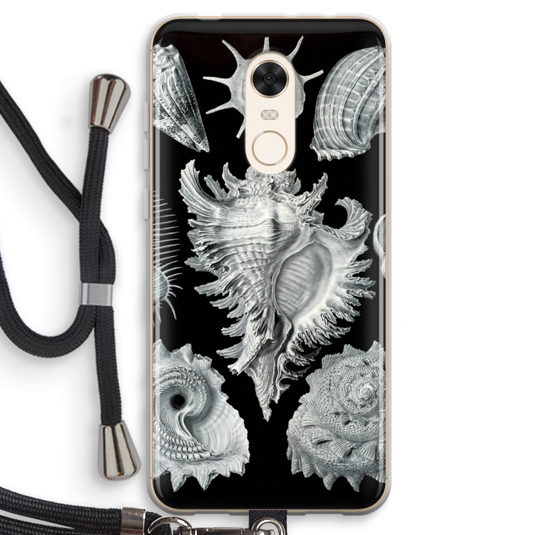 Haeckel Prosobranchia: Xiaomi Redmi 5 Transparant Hoesje met koord
