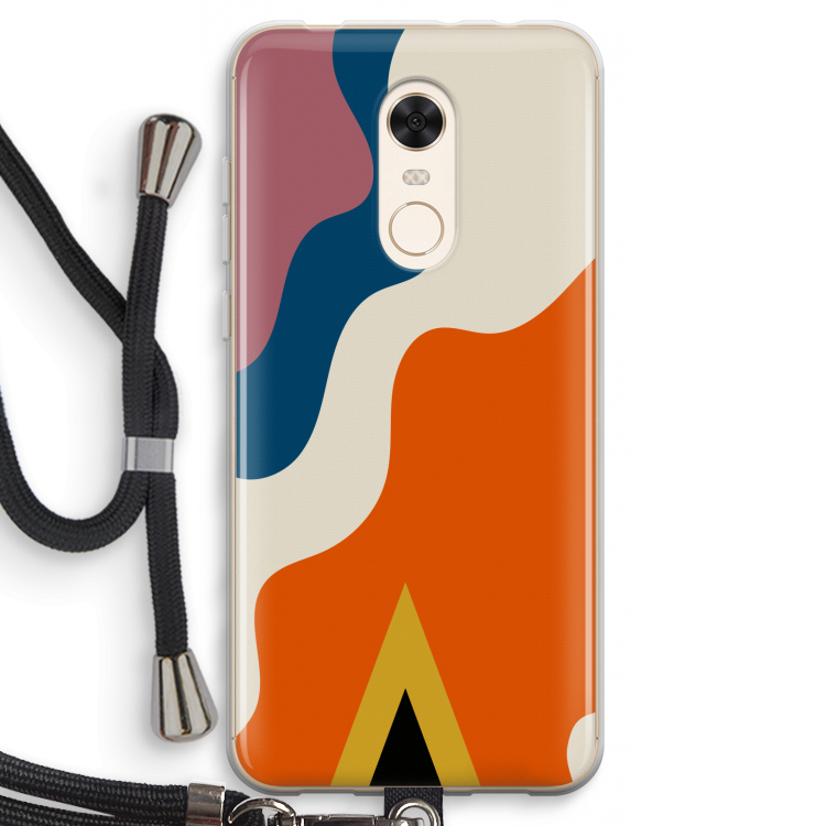 Noor A: Xiaomi Redmi 5 Transparant Hoesje met koord