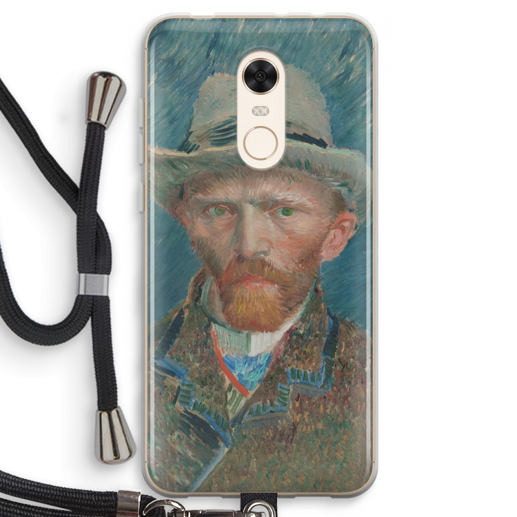 Van Gogh: Xiaomi Redmi 5 Transparant Hoesje met koord