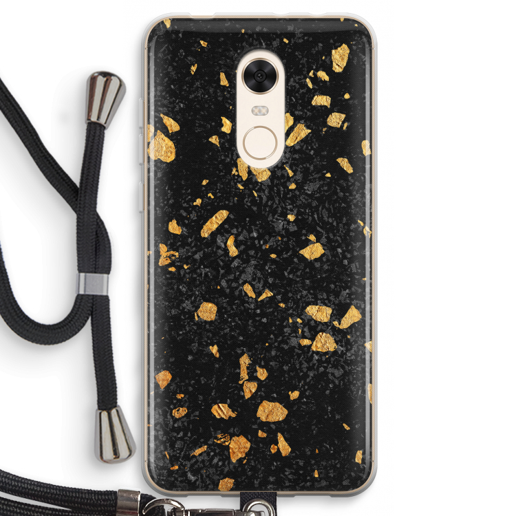 Terrazzo N°7: Xiaomi Redmi 5 Transparant Hoesje met koord