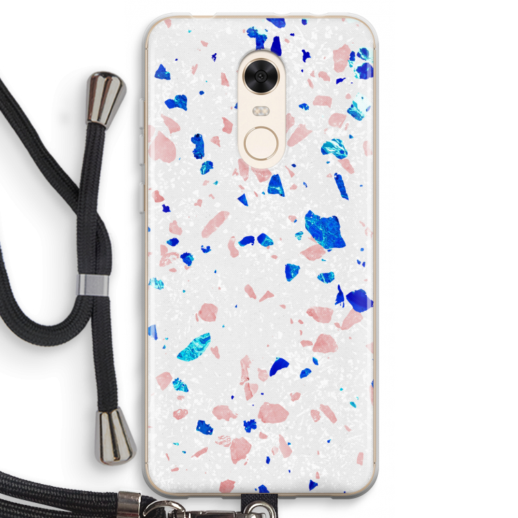 Terrazzo N°6: Xiaomi Redmi 5 Transparant Hoesje met koord