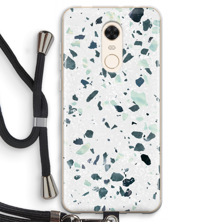 Terrazzo N°2: Xiaomi Redmi 5 Transparant Hoesje met koord