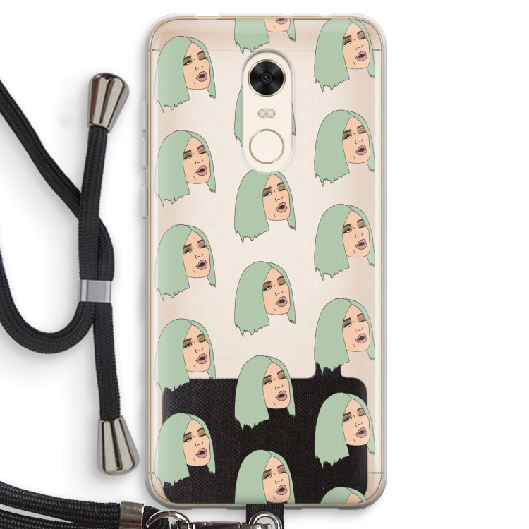 King Kylie: Xiaomi Redmi 5 Transparant Hoesje met koord