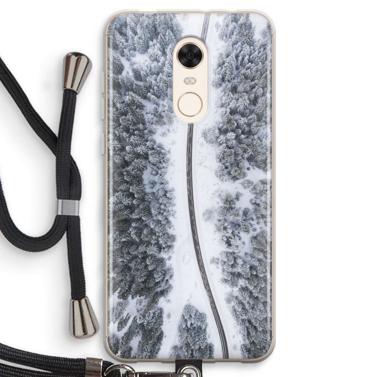 Snøfall: Xiaomi Redmi 5 Transparant Hoesje met koord