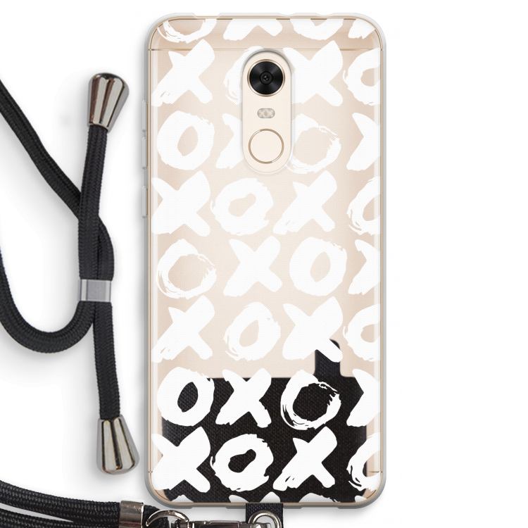 XOXO: Xiaomi Redmi 5 Transparant Hoesje met koord