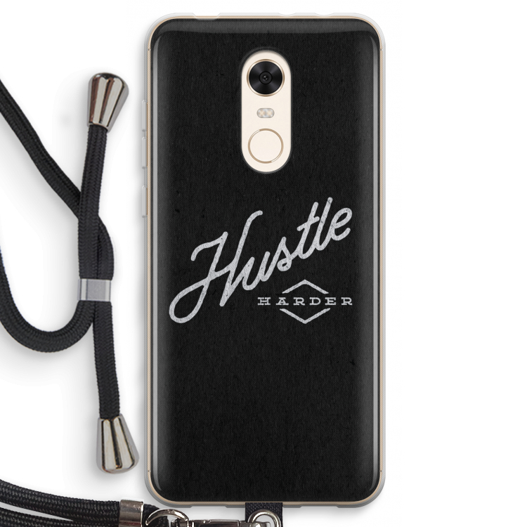 Hustle: Xiaomi Redmi 5 Transparant Hoesje met koord