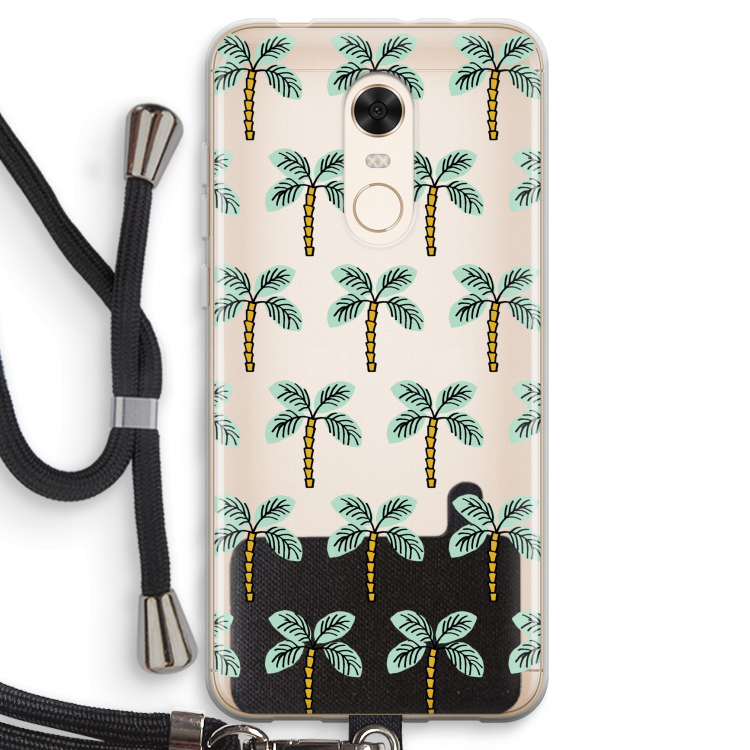 Paradise: Xiaomi Redmi 5 Transparant Hoesje met koord
