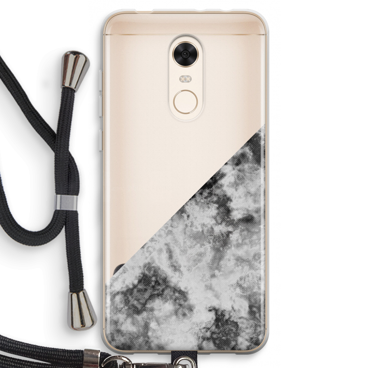 Onweer: Xiaomi Redmi 5 Transparant Hoesje met koord
