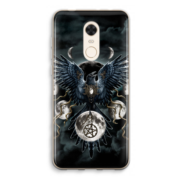 Sinister Wings: Xiaomi Redmi 5 Transparant Hoesje