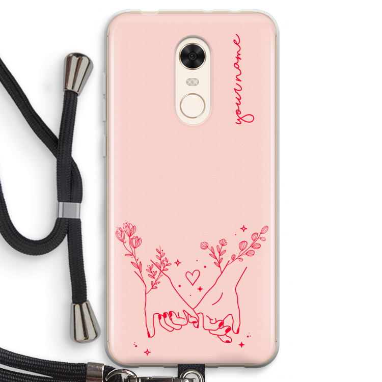 Best Friends: Xiaomi Redmi 5 Transparant Hoesje met koord