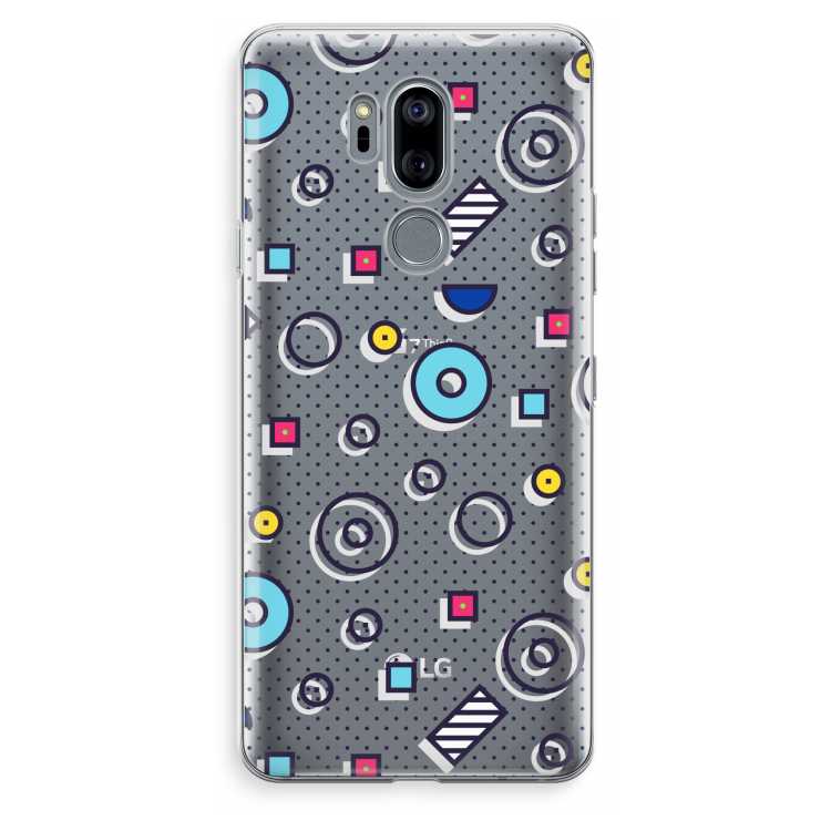8-bit N°9: LG G7 Thinq Transparant Hoesje