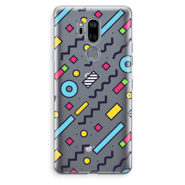 8-bit N°8: LG G7 Thinq Transparant Hoesje