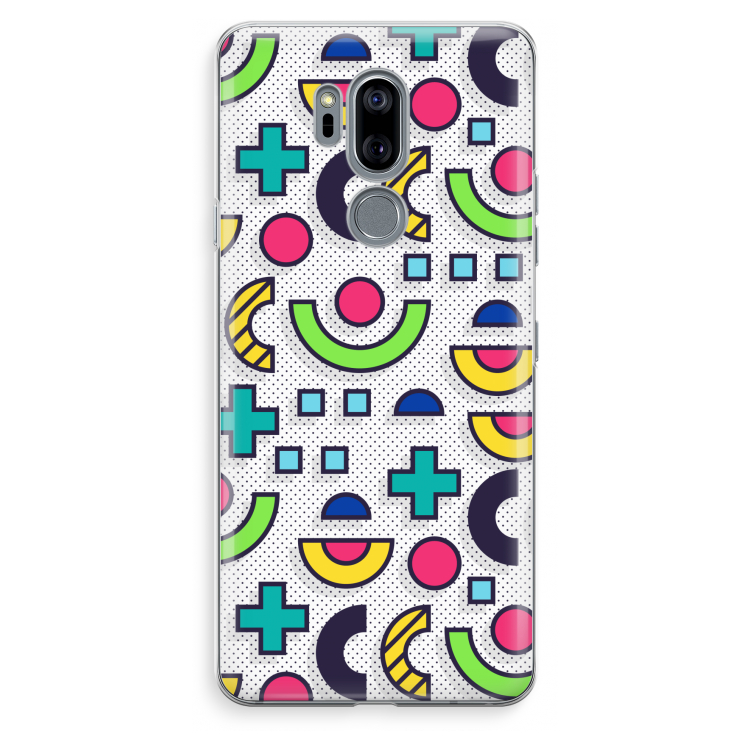8-bit N°6: LG G7 Thinq Transparant Hoesje