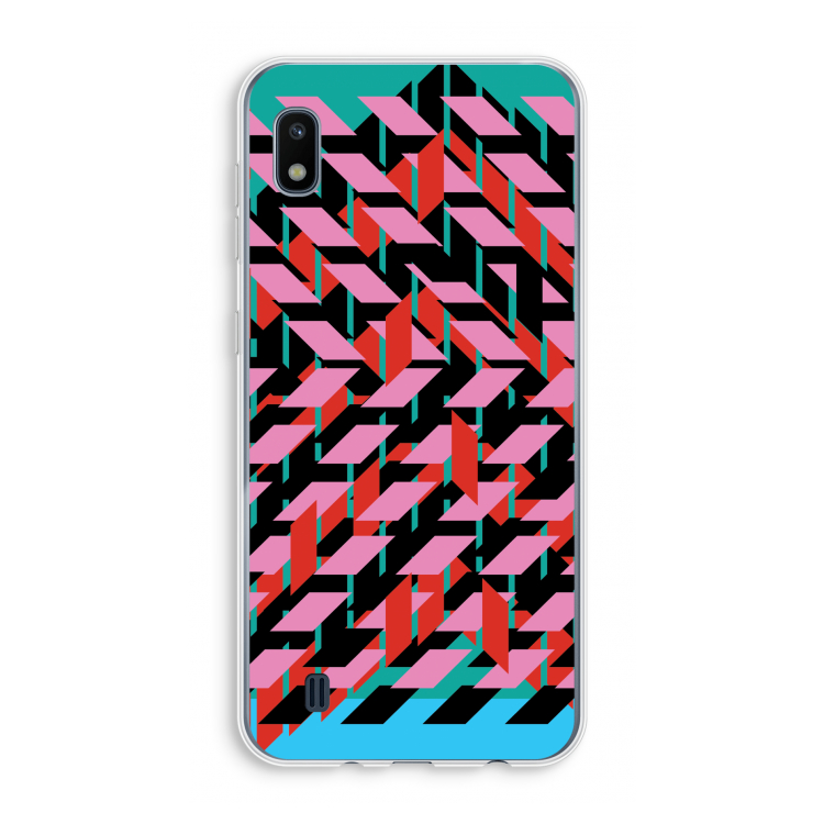 Skew Blush 2: Samsung Galaxy A10 Transparant Hoesje