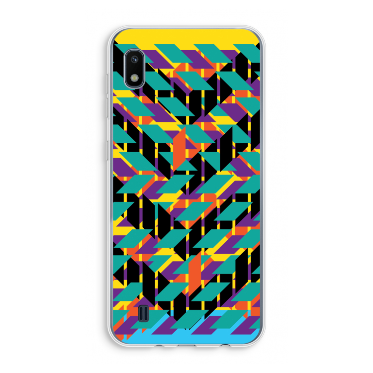Skew Bee 1: Samsung Galaxy A10 Transparant Hoesje