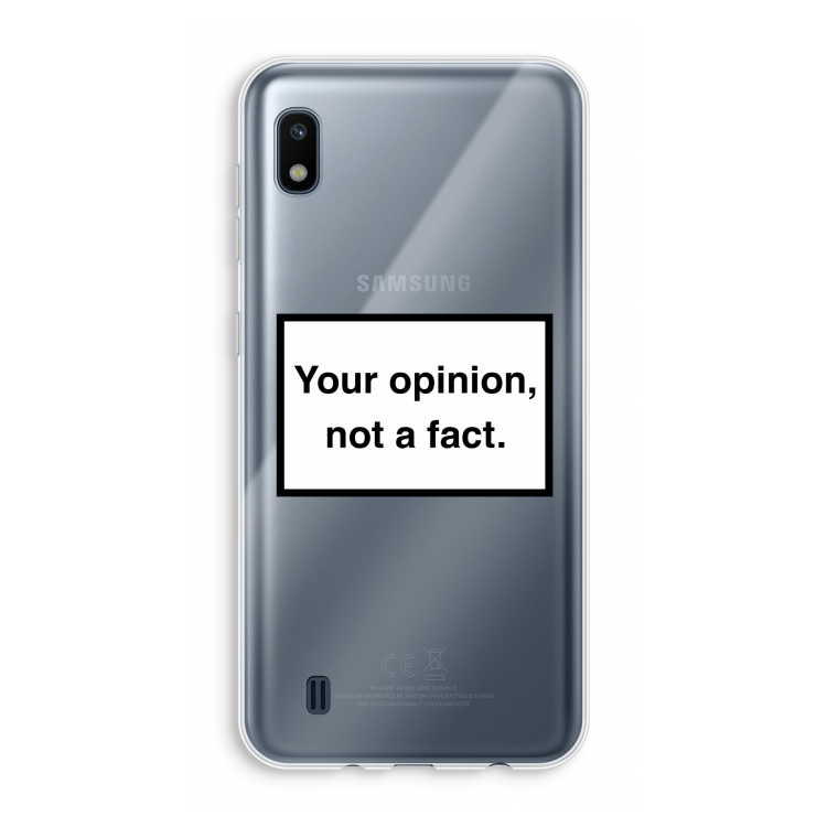 Your opinion: Samsung Galaxy A10 Transparant Hoesje