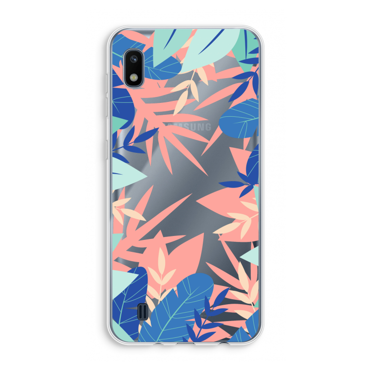 Tropisch: Samsung Galaxy A10 Transparant Hoesje