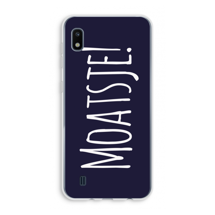 Moatsje!: Samsung Galaxy A10 Transparant Hoesje