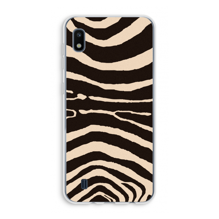Arizona Zebra: Samsung Galaxy A10 Transparant Hoesje