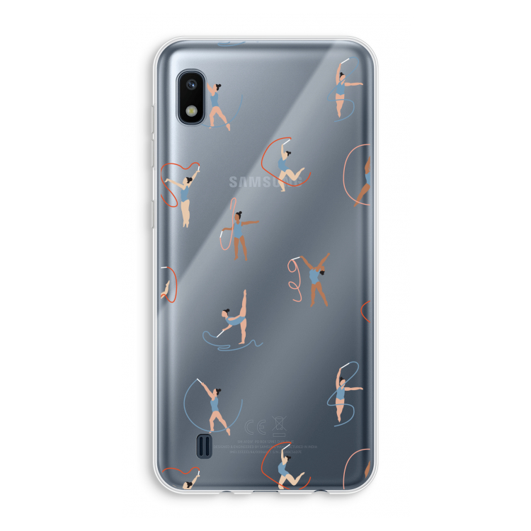 Dancing #3: Samsung Galaxy A10 Transparant Hoesje