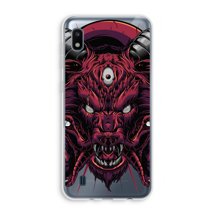 Hell Hound and Serpents: Samsung Galaxy A10 Transparant Hoesje