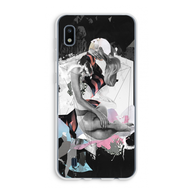 Camouflage de sommeil: Samsung Galaxy A10 Transparant Hoesje