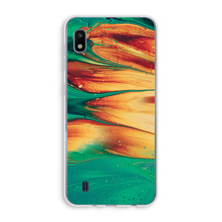 Green Inferno: Samsung Galaxy A10 Transparant Hoesje