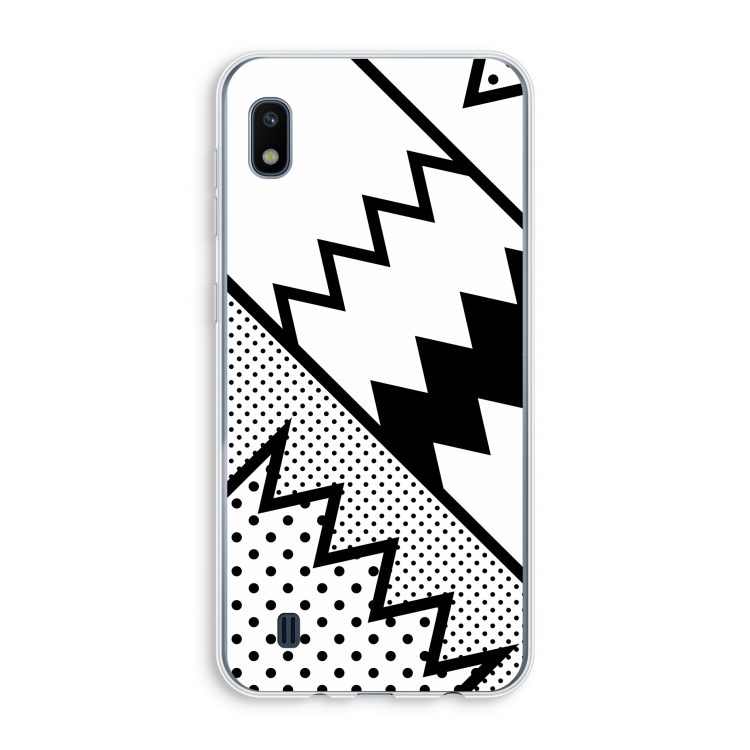 Pop Art #5: Samsung Galaxy A10 Transparant Hoesje